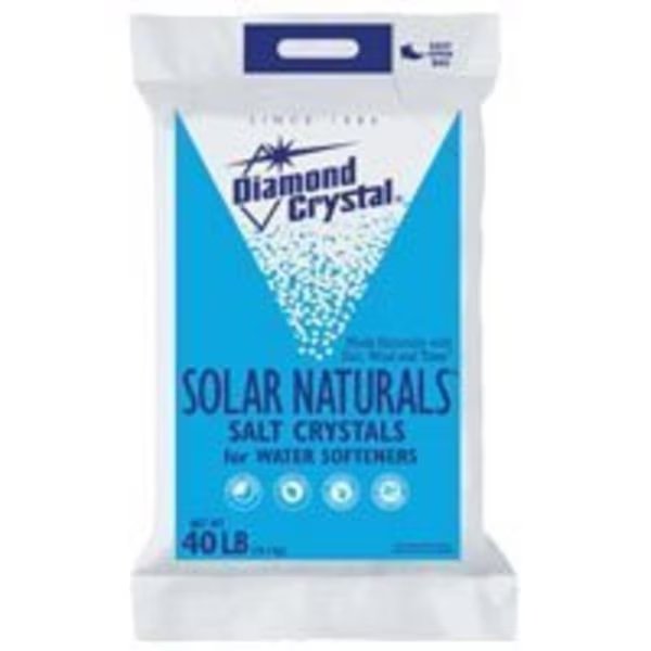Cargill Diamond Crystal Solar Naturals 100012411 Salt Pellets, 40 lb Bag, Cargill, Mfr#: 100012411